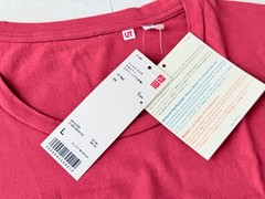 Wellen surf x UNIQLO NWT T-Shirt Size L Red Japan