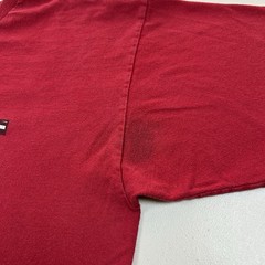 Vans Skate Shirt Men’s Size Large Checkered Logo Graphic Red Spell Out Cotton