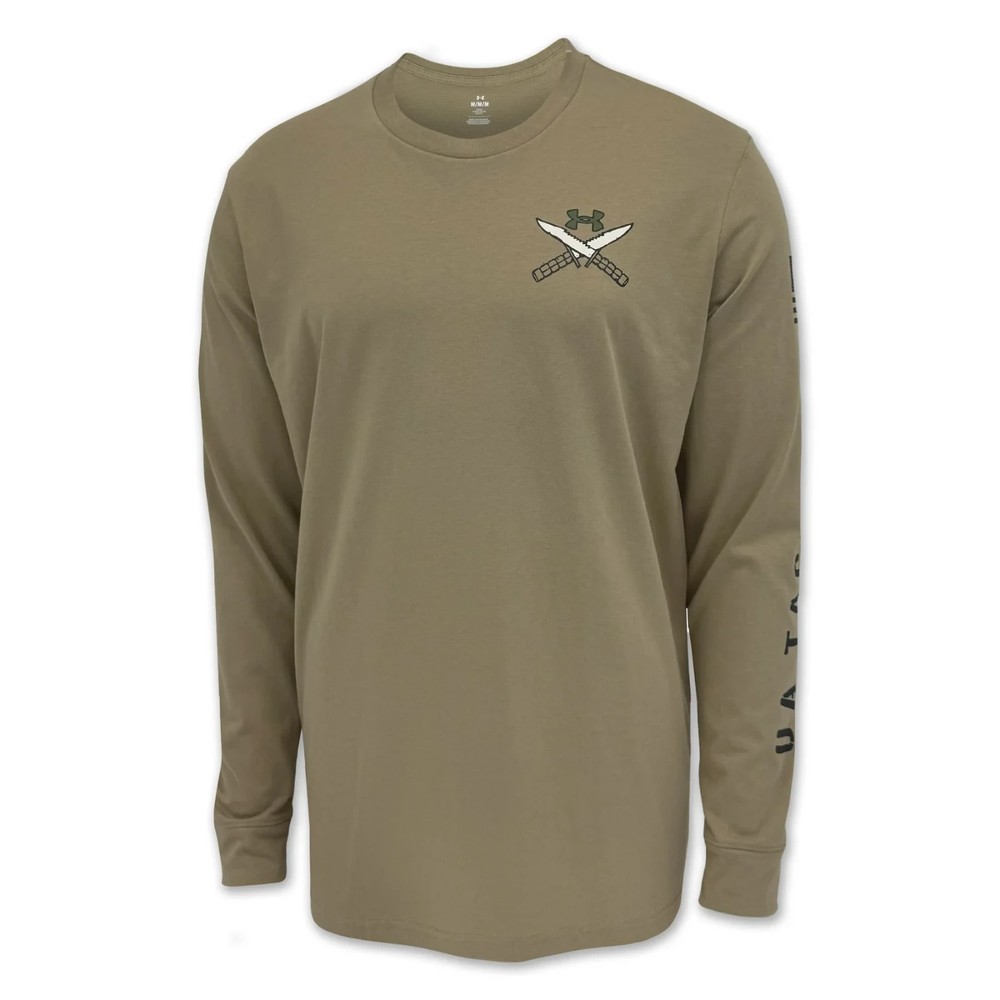 Under Armour Men’s Tac Division Long Sleeve Size: Large -Fed Tan- 6005243-499