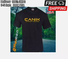 SALE!! Canik Superior Firearms Men’S Black Retro Vintage Unisex T-shirt S-5XL