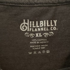 Hillbilly Flannel Co Don’t Tread On Me Snake Short Sleeve T-Shirt Black Men’s XL