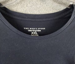 The Men’s Store at Bloomingdale’s Supima Tee XXL True Navy Crewneck Pullover S/S
