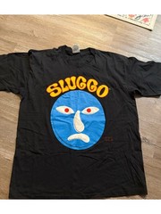 VTG 90s MR BILL SHOW SPOT SLUGGO SNL SATURDAY NIGHT LIVE BLACK COTTON T-shirt XL