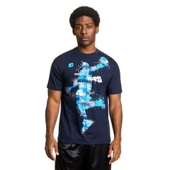 AND1 Men’s Graphic T-Shirt, Size L Color Navy