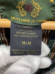 Other brands: tosani knit sweater (thick), size M, wool, multi-color, all-over p