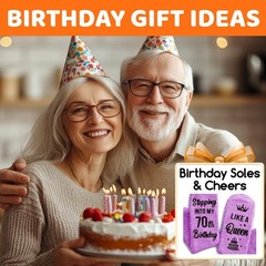 70th Birthday Gift Socks, 70 Year Old Birthday Gifts, Women, Men, Novelty