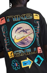 Men’s Nike Sportswear Max90 Loose Fit T-Shirt-Black Size XL -New