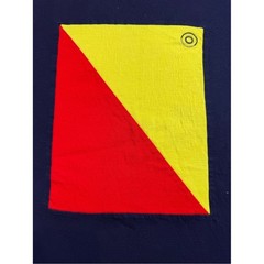 Lacoste Men’s Regular Fit Nautical Flag Graphic T-Shirt – Navy – Size 3 / S