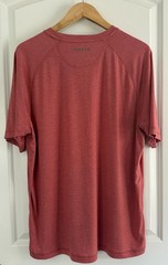 Orvis Men’s DriCast Coral Short-Sleeve Crew T-Shirt UPF 50+ Large EUC