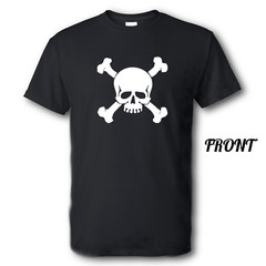 Skull and Cross Bone Shirt New Multiple Sizes and Colors