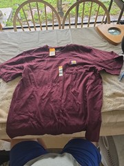 Carhartt Loose Fit Heavyweight Short Sleeve Pocket Tee Shirt Mens size L. NWT.
