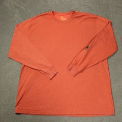 Carhartt Long Sleeve Tee Shirt COLOR VARIES Logo Spellout Sleeve Dark Orange 2XL