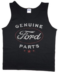 Men’s tank top Genuine Ford Parts racing mustang muscle tee sleeveless shirt