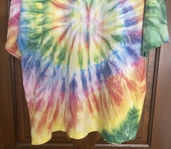 Vintage 90s 1998 Ann Arbor Michigan Hash Bash Tie Dye Weed T-Shirt – Size XL