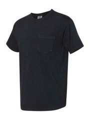 COMFORT COLORS 6030 Adult Pocket Tee – 3 First Quality Shirts – Assorted Colors