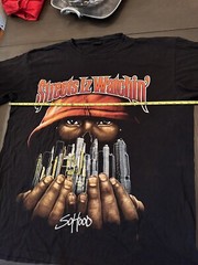 Vintage Changes Streets Iz Watchin’ So Hood T Shirt Size 3XL Single Stitched USA