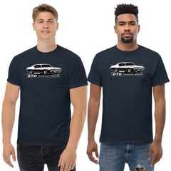 1969 Pontiac GTO Mens Muscle Car Enthusiast T-Shirt