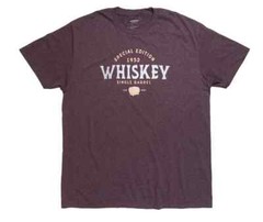 Sonoma Mens Special Edition 1952 Single Barrel Whiskey Plum Heather Shirt New XL