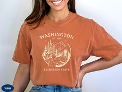 Washington Shirt Travel Gift for Washington Trip Lovers Souvenir Tee