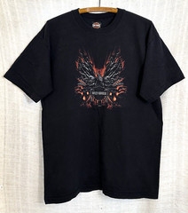 Vintage Harley-Davidson Concord NC 2004 Men’s XL Black Holoubek S/S T-Shirt Tee