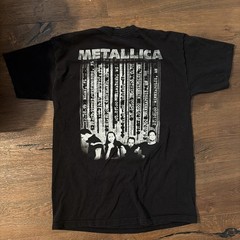 Vintage 1999 Metallica New Year’s Tour XL Shirt Giant Tag Photo Strip Newsted