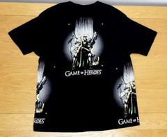 GAME OF HEROES Cerveza Serenate Video Games 100% Soft Cotton T-Shirt Men’s XL