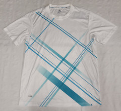 Anta tennis t-shirt men sz 2XL teal A-Cool