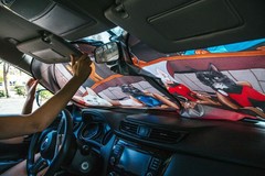 Star Trek: The Next Generation Cats Sunshade for Car Windshield | 64 x 32 Inches