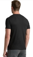Men’s T-Shirt Short Sleeve Casual Solid Color Crew Neck Slim T-Shirt 100% Cotton