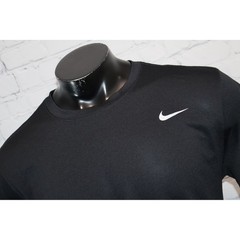Nike Dri-FIT Gym Shirt Mens XL Black Workout Swoosh Performance Tee Polyester