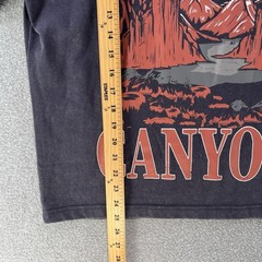 NWT Mad Engine Mens T-Shirt Small S Classic Crop Fit Heavy Weight ‘Grand Canyon’