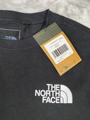 The North Face Throwback Graphic Tee Men Med Black NWT Back Logo NF0A8EBAJK3-M