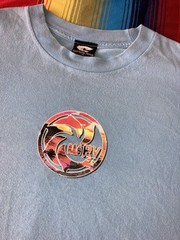 Vintage WRV T-Shirt Wave Riding Vehicles Surf Skate Blue Adult Size XXL