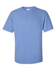 Gildan G2000/ Unisex Ultra Cotton/ Short Sleeve T-Shirt/ Carolina Blue/Medium