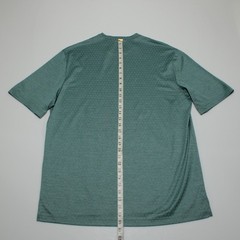 Italo Ferretti NWT Short Sleeve Crew Neck T-Shirt Size L in Green 100% Cotton