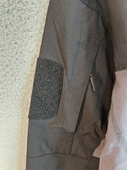 TacVasen Mens Tactical 2XL Shirt Black-Gray Cotton Body Nylon Sleeve Outdoors