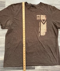 Destiny Video Game Promo Shirt Mens 2XL Bungie Earth Brown Tee Short Sleeve