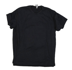 Next Level Apparel Mens Medium Blank Plain Black Soft T-Shirts Lot of 6