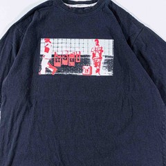 Vintage Karl Kani Graffiti Tag T-Shirt XL 90s Hip Hop Streetwear Baggy Y2K Tee