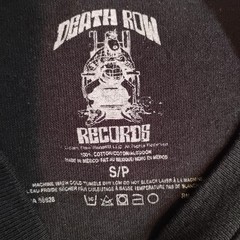 Death Row Records Tha Doggfather Shirt Mens Small Black Graphic Hip Hop Rap Tee