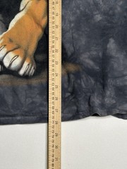 Vtg 1998 The Mountain Big Tiger Cat Graphic Tie Dye TShirt Size XL
