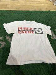 Size XL – Public Enemy Vintage Shirt – White