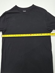 Old Navy Men’s T-Shirt Black Basic Size M Soft Washed Regular Crew Neck
