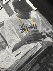 Stussy Men L J Dilla T-Shirt Black L Size Beautiful design Easy to use and durab