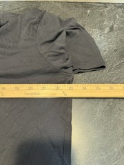 Travis Mathew Men’s XL Black Crew Neck Short Sleeve T-Shirt Graphic Print Logo