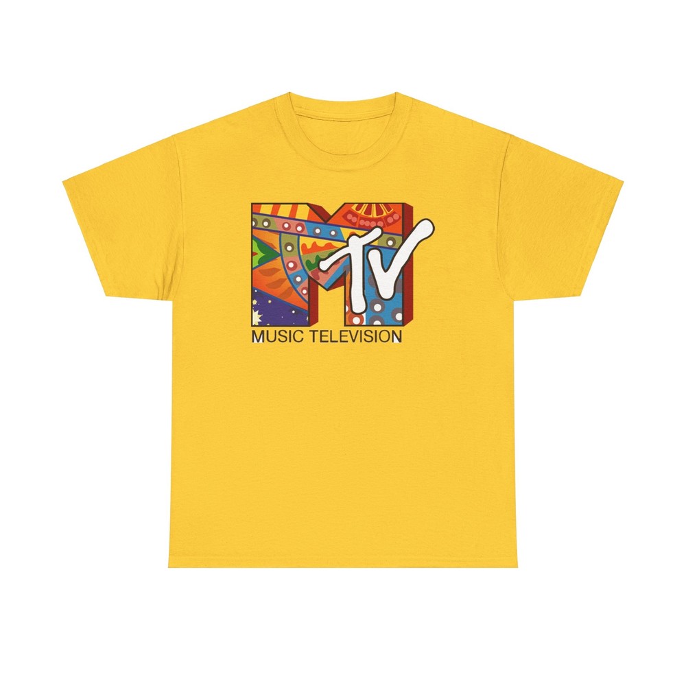 Vintage Pakistan Music TV MTV Unisex Heavy Cotton Tee – Retro Graphic Tee