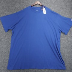 NWT Champion Classic Jersey T-Shirt Men’s SS Crewneck Tee Blue Sz 6xl