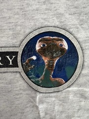 ET Universal Studios 20th Anniversary Rare E.T. Movie Ride 90s Y2K 21×28 Alien
