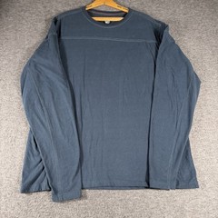 Kuhl Men’s Long Sleeve Shirt Size XL Organic Cotton Hiking Outdoor Base Layer
