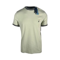 Nautica Men’s T-Shirt Performance Short Sleeve Sea Green (S16) + Sea Blue (S17)